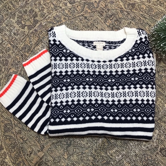 🍀🌸 J.Crew Factory Stripes sweater 🌸🍀 - Picture 12 of 13